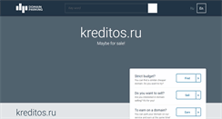 Desktop Screenshot of kreditos.ru